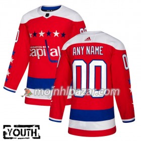 Dresovi Washington Capitals Custom Adidas 2018-2019 Alternate Authentic - Dječji
